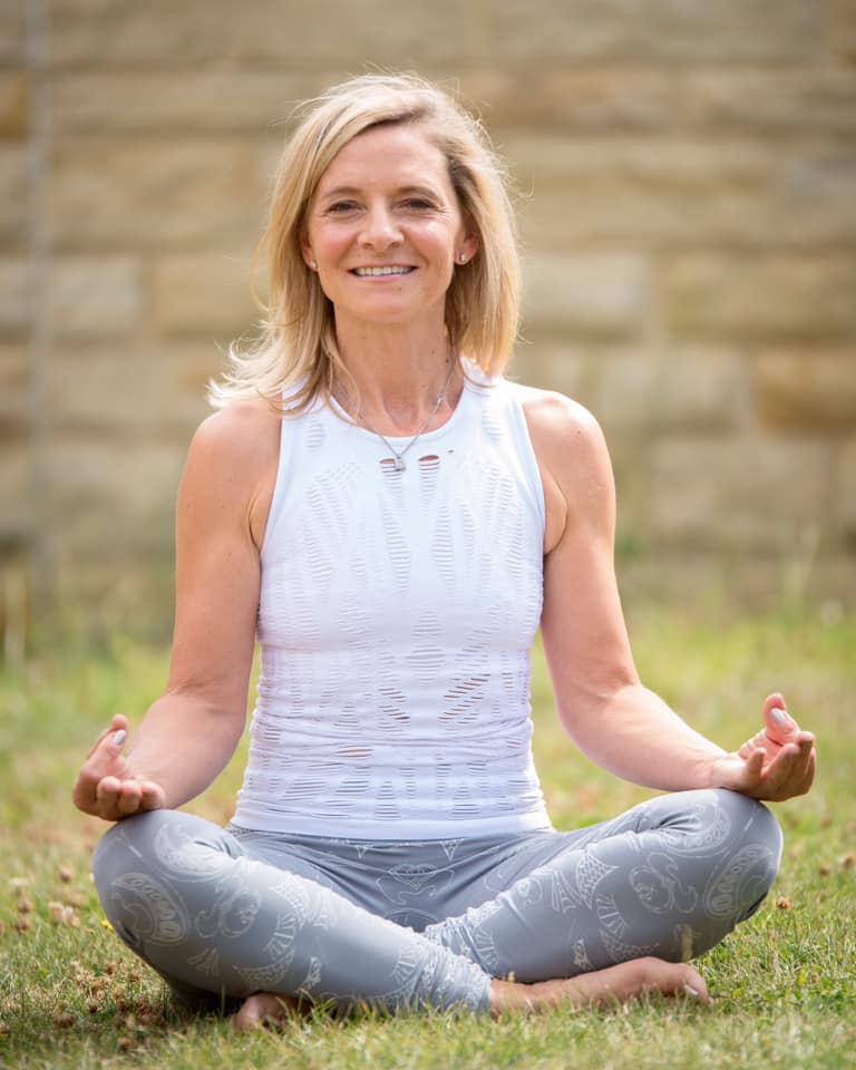 Gabriella Atkinson is also a qualified yoga teacher and offers yoga days at her Bedgebury Park Retreat in Kent, Englan.